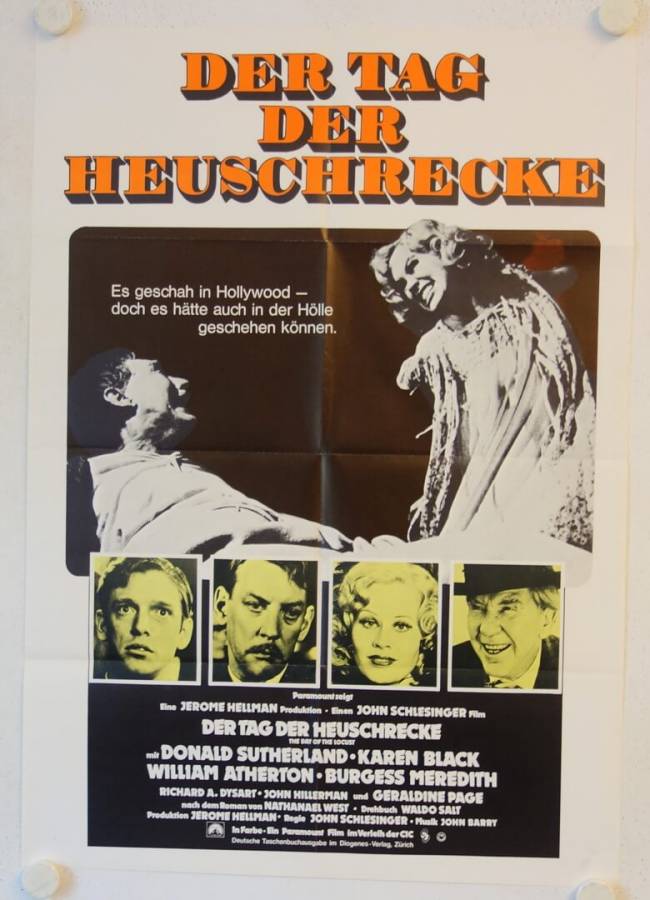 Der Tag der Heuschrecke originales deutsches Filmplakat